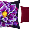 Needlepoint Pillow Kit "Clematis"