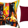 Needlepoint Pillow Kit "Still Life with Wine Bottles"