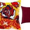 Needlepoint Pillow Kit "Flame of Flowers"