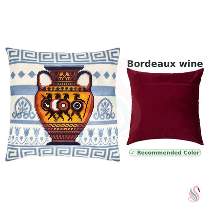 Needlepoint Pillow Kit "Troy"