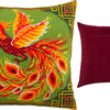Needlepoint Pillow Kit "Chinese Bird"
