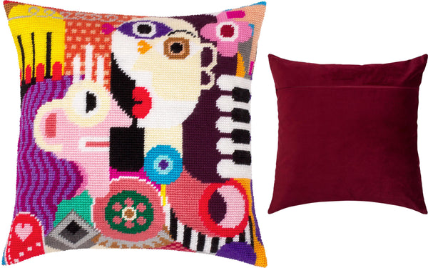 Needlepoint Pillow Kit 