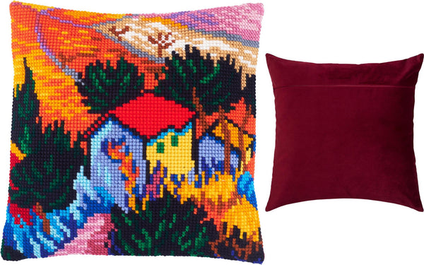 Cross Stitch Pillow Kit 