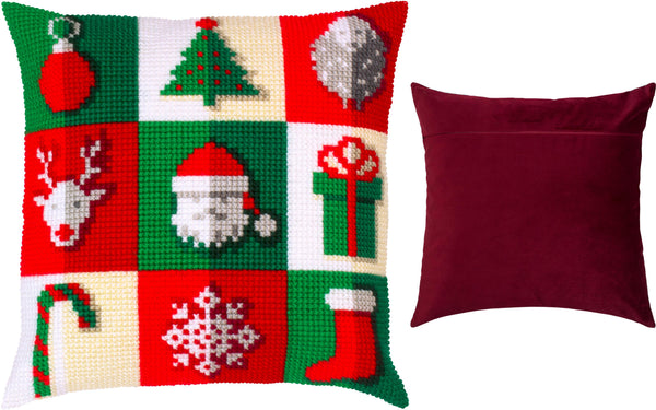 Cross Stitch Pillow Kit 