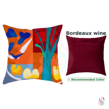 Needlepoint Pillow Kit "Vegetables"