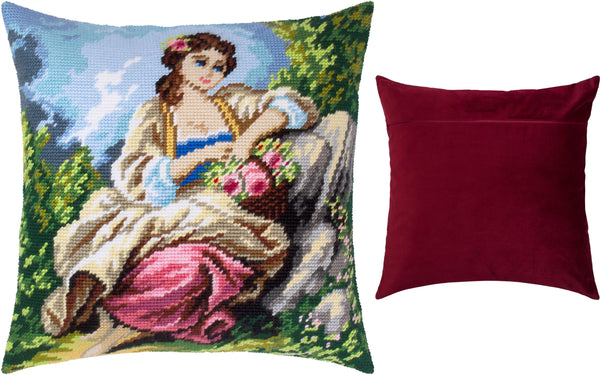 Needlepoint Pillow Kit 