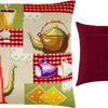 Needlepoint Pillow Kit "Tea Time"