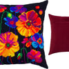 Needlepoint Pillow Kit "Colors of Night"