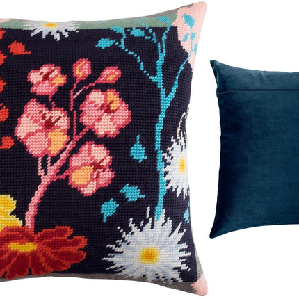 Needlepoint Pillow Kit "Sea Anemones"