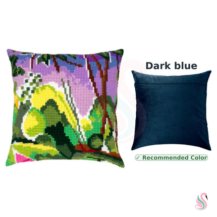 Cross Stitch Pillow Kit "Riverbank, H. Matisse"