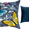 Needlepoint Pillow Kit "Butterflies in the Night"