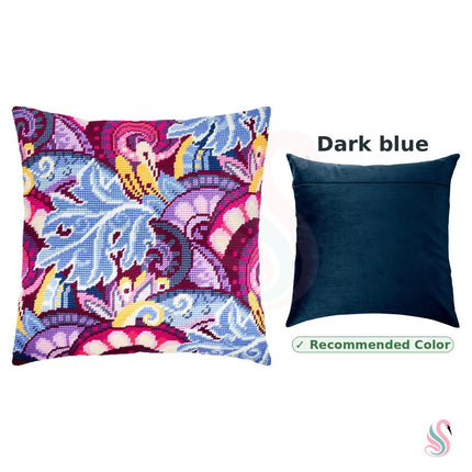 Needlepoint Pillow Kit "Violet Fairy Tale"