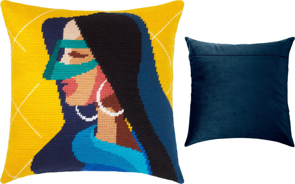 Needlepoint Pillow Kit 