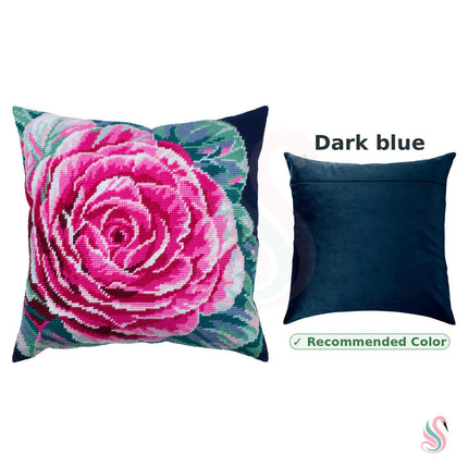 Needlepoint Pillow Kit "Ornamental Cabbage"