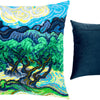 Needlepoint Pillow Kit "Olive Trees"