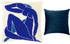 Needlepoint Pillow Kit "Blue nude"