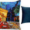 Needlepoint Pillow Kit "Café Terrace at Night"