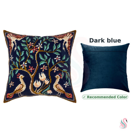 Needlepoint Pillow Kit "Birds"