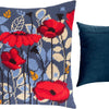 Needlepoint Pillow Kit "Poppies in the Evening"