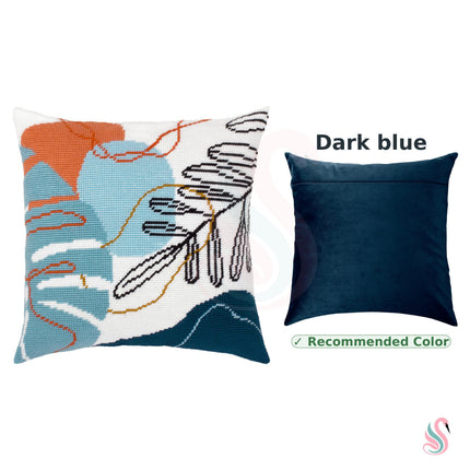 Needlepoint Pillow Kit "Rapture"