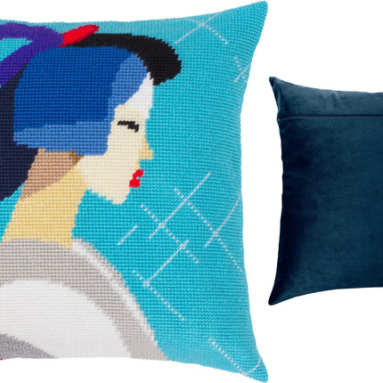 Needlepoint Pillow Kit "Balance"