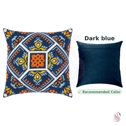 Needlepoint Pillow Kit "Deep Night"