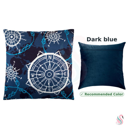 Needlepoint Pillow Kit "Navigation"
