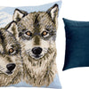 Needlepoint Pillow Kit "Wolves"