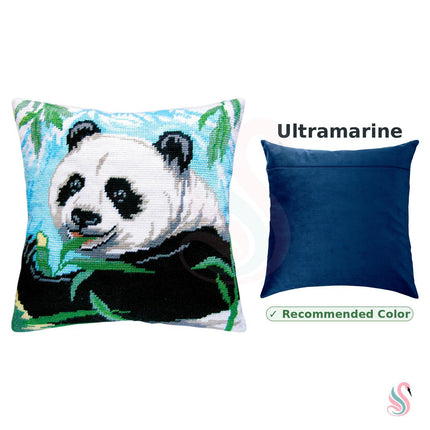 Needlepoint Pillow Kit "Panda"