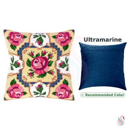 Needlepoint Pillow Kit "Roses"