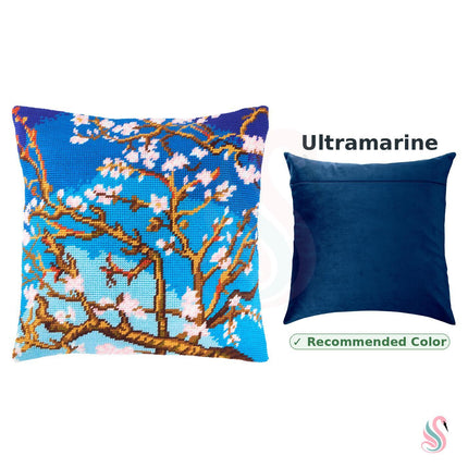 Needlepoint Pillow Kit "Almond Blossom"