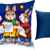 Needlepoint Pillow Kit "Hares’ Carols"