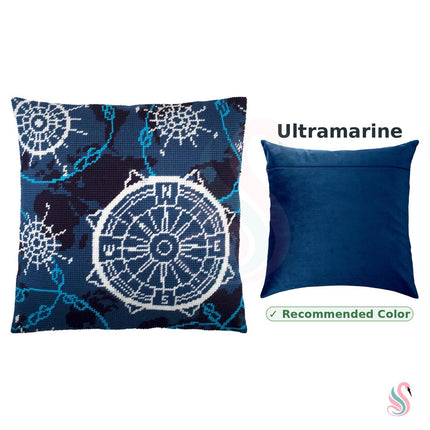 Needlepoint Pillow Kit "Navigation"