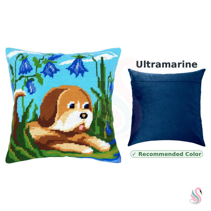 Needlepoint Pillow Kit "Puppy"