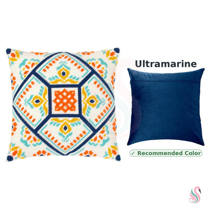 Needlepoint Pillow Kit "Clarity of Day"