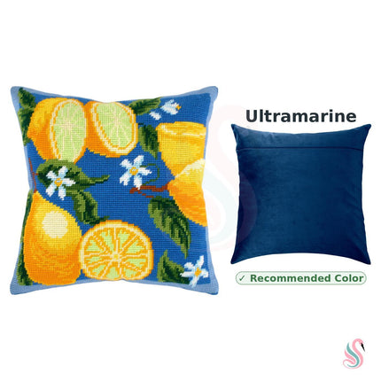 Needlepoint Pillow Kit "Lemons"