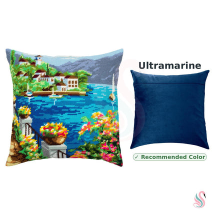 Needlepoint Pillow Kit "Corfu"