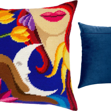 Needlepoint Pillow Kit "Fantasy. Spring"