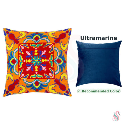 Needlepoint Pillow Kit "Solar Talisman"