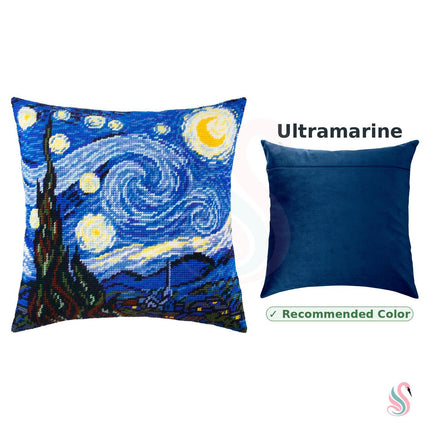 Needlepoint Pillow Kit "Starry Night"
