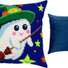 Cross Stitch Pillow Kit "A little ghost"