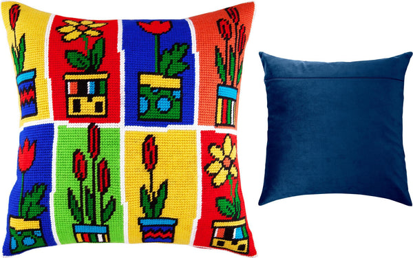 Needlepoint Pillow Kit 