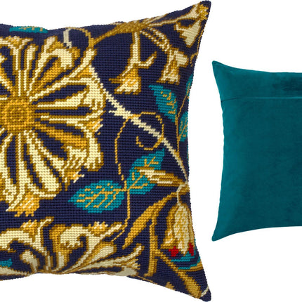 Needlepoint Pillow Kit "Honeysuckle"