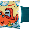 Cross Stitch Pillow Kit "Submarine"