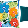 Cross Stitch Pillow Kit "Summer Flowers"