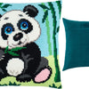Cross Stitch Pillow Kit "Panda"