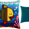 Cross Stitch Pillow Kit "Fish"