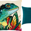 Needlepoint Pillow Kit "Lizard"