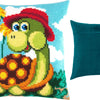 Cross Stitch Pillow Kit "Turtle"