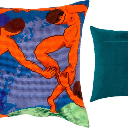 Needlepoint Pillow Kit "Dance"